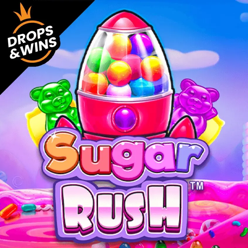 Sugar Rush online slot with multipliers